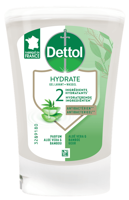 Dettol No-Touch Recharge Aloe Vera & Bambou (Hydrate) 250ml