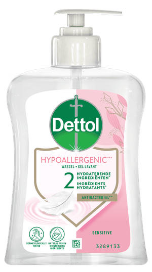 Dettol Gel lavant Hypoallergenic*** (Sensitive) 250ml