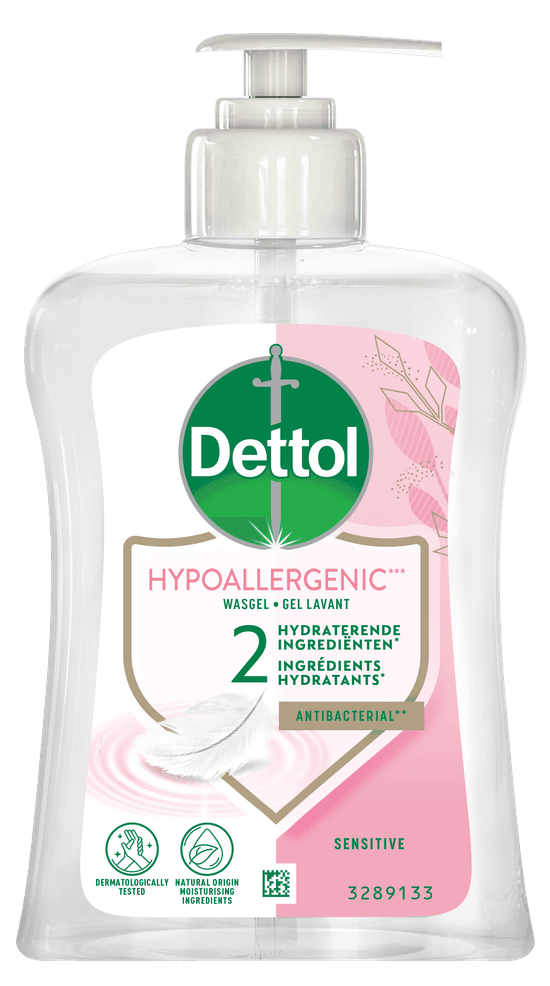 Dettol Gel lavant Hypoallergenic*** (Sensitive) 250ml