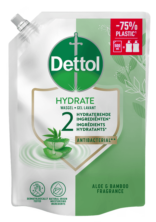 Recharge Gel lavant Aloe Vera & Bambou (Hydrate) 500ml