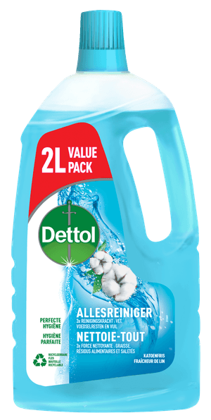 Dettol Nettoie-Tout Fraîcheur de Lin 2L