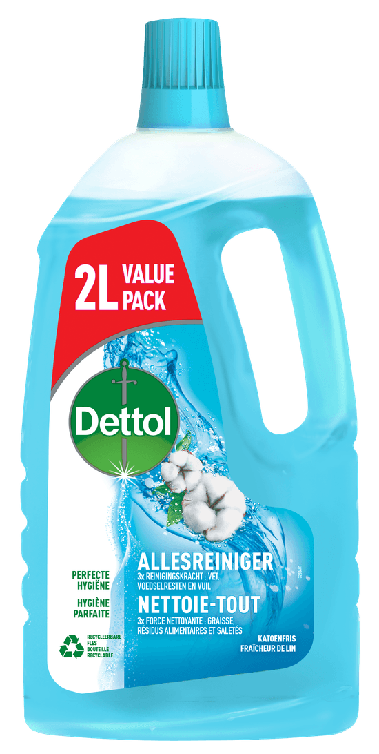 Dettol Nettoie-Tout Fraîcheur de Lin 2L
